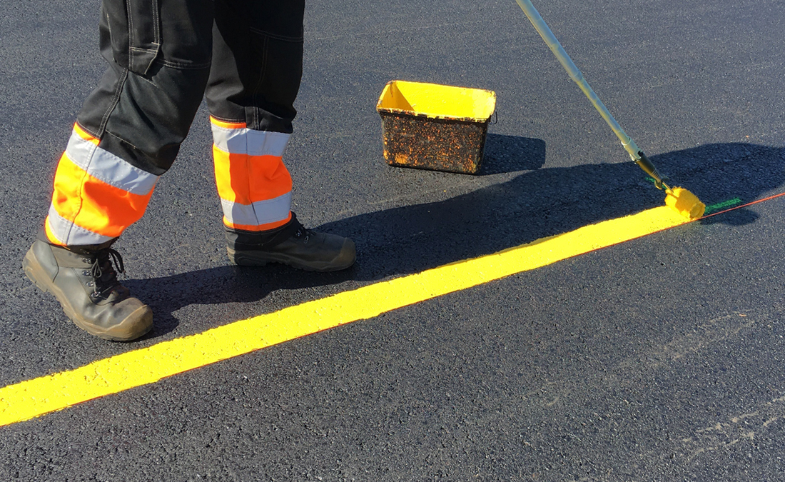 Parking Lot Line Painting Striping